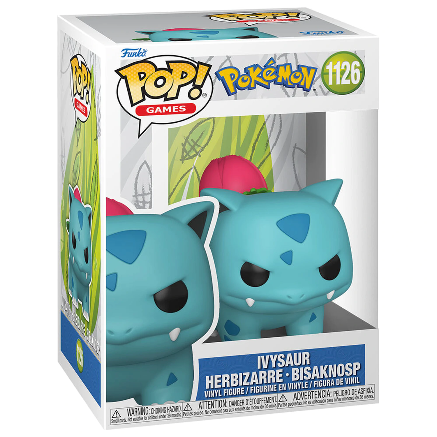 Funko POP Figur Pokemon Ivysaur Herbizarre Bisaknosp Produktfoto