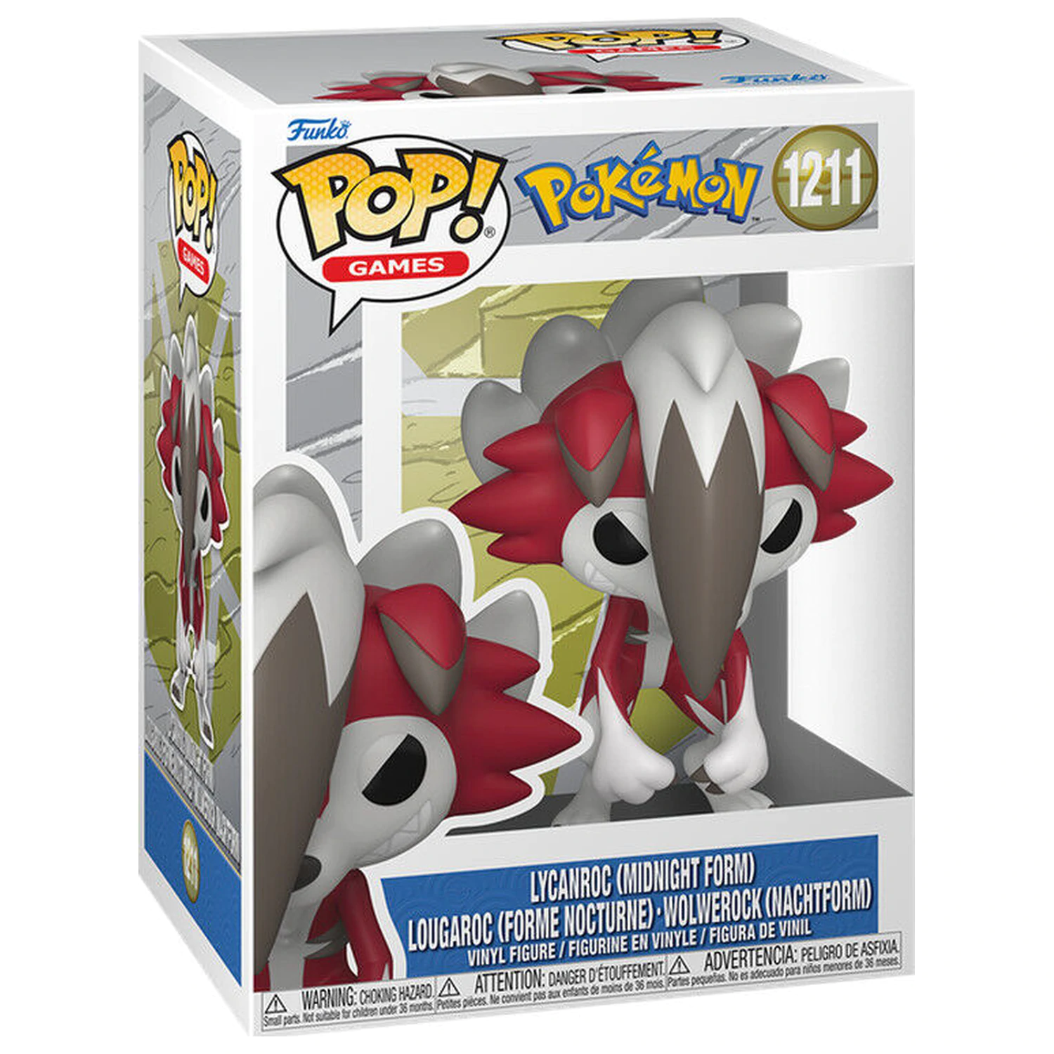 Funko POP Figur Pokemon Lycanroc Midnight Form Produktfoto