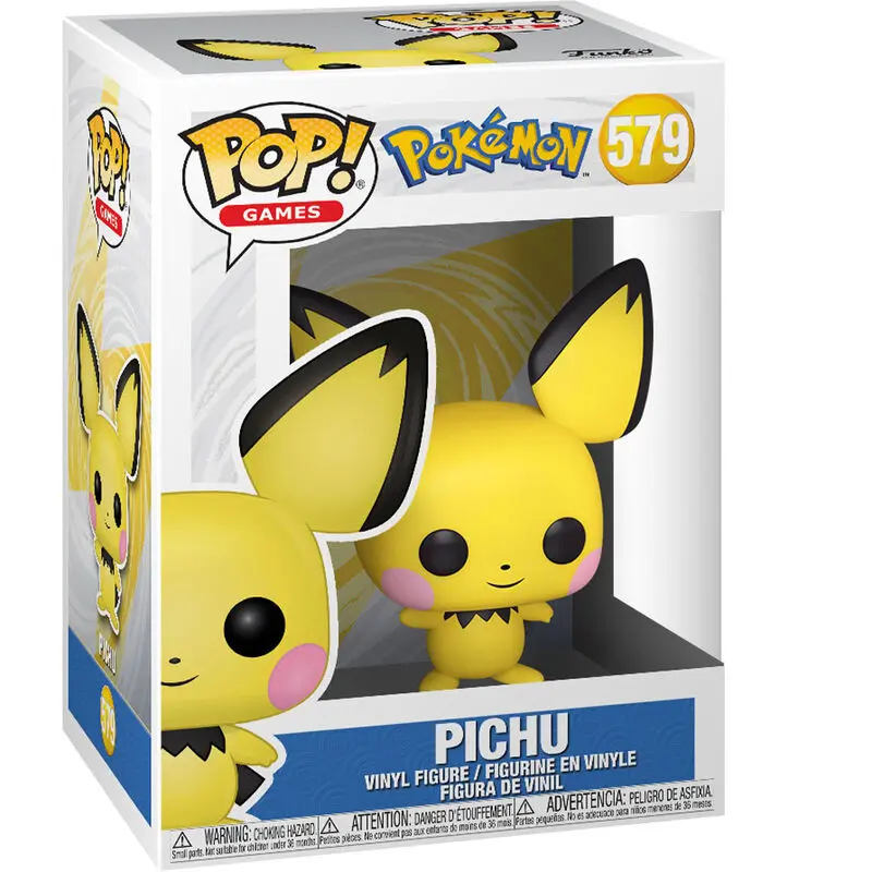 Pokemon POP! Games Vinyl Figur Pichu (EMEA) 9 cm termékfotó