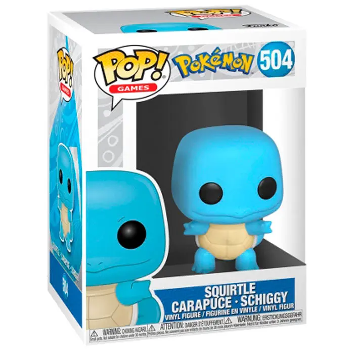 Pokemon POP! Games Vinyl Figur Squirtle (EMEA) 9 cm termékfotó