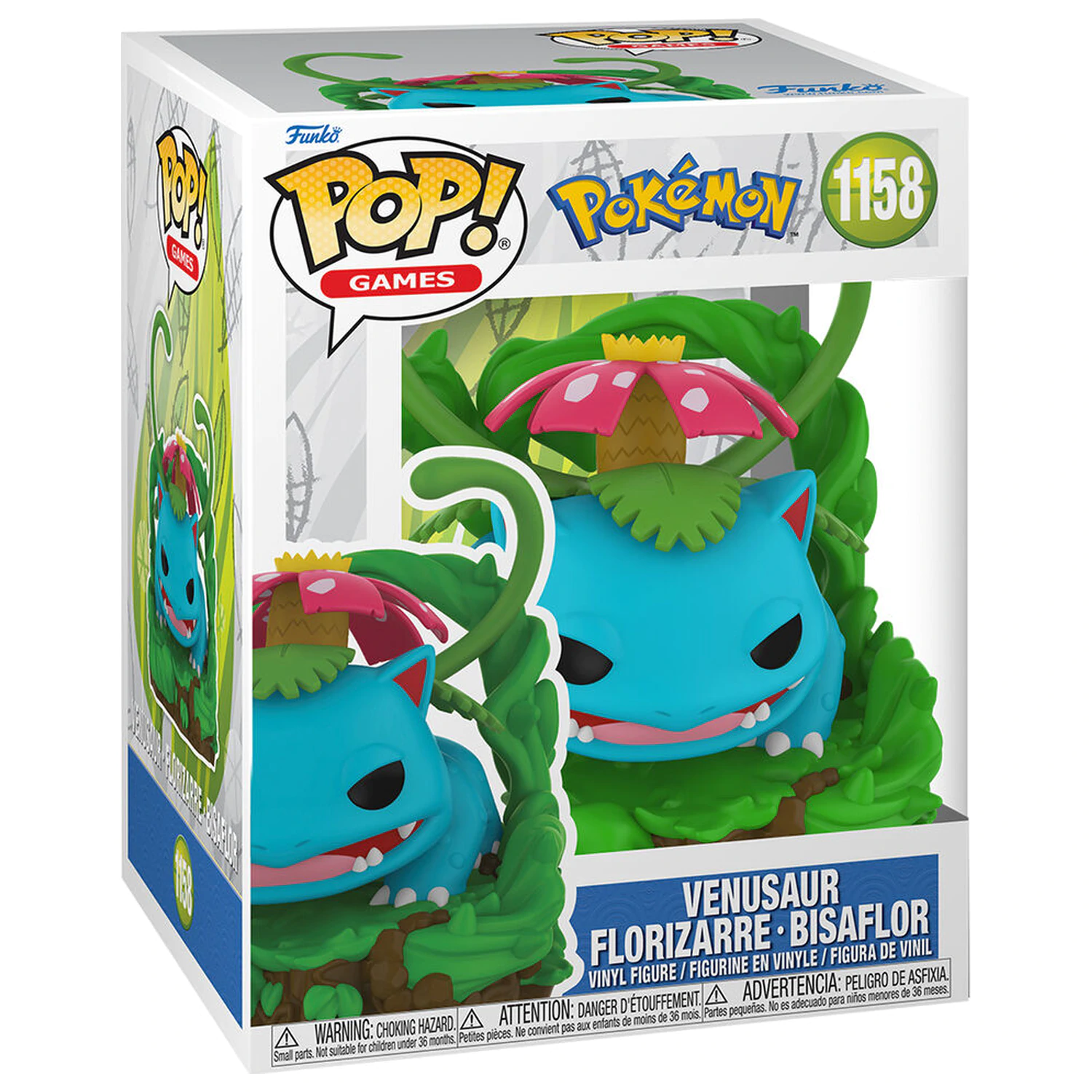 Funko POP Figur Premium Pokemon Venusaur Florizarre Bisaflor Produktfoto