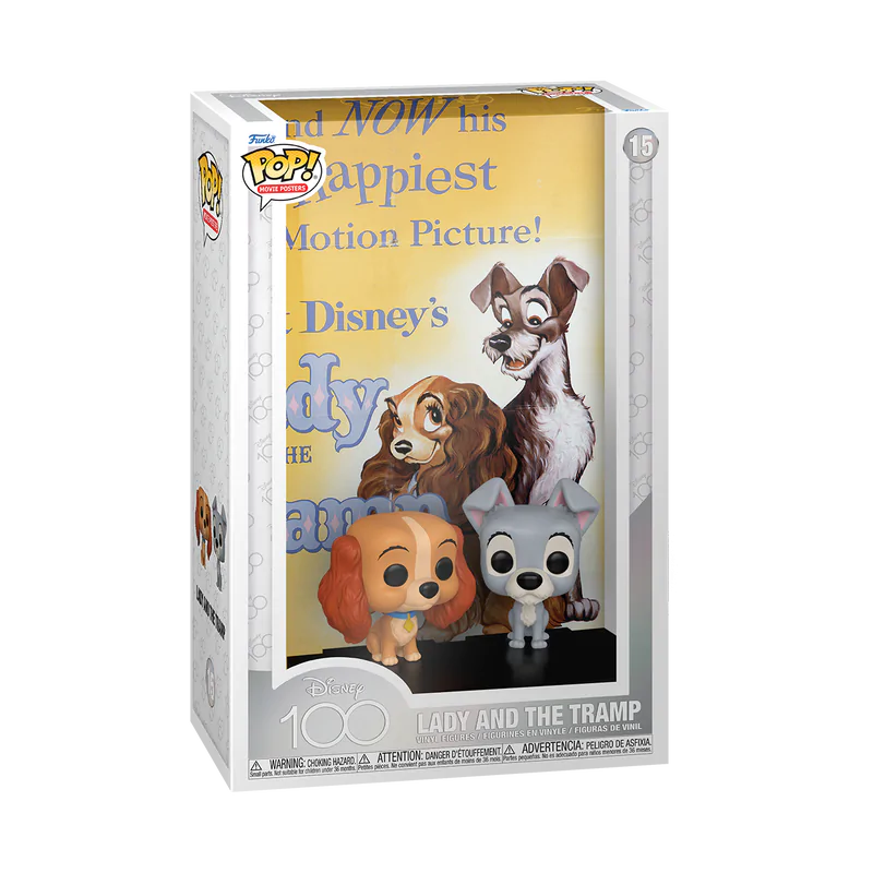 POP Figur Poster Disney 100th Anniversary Lady and the Tramp termékfotó