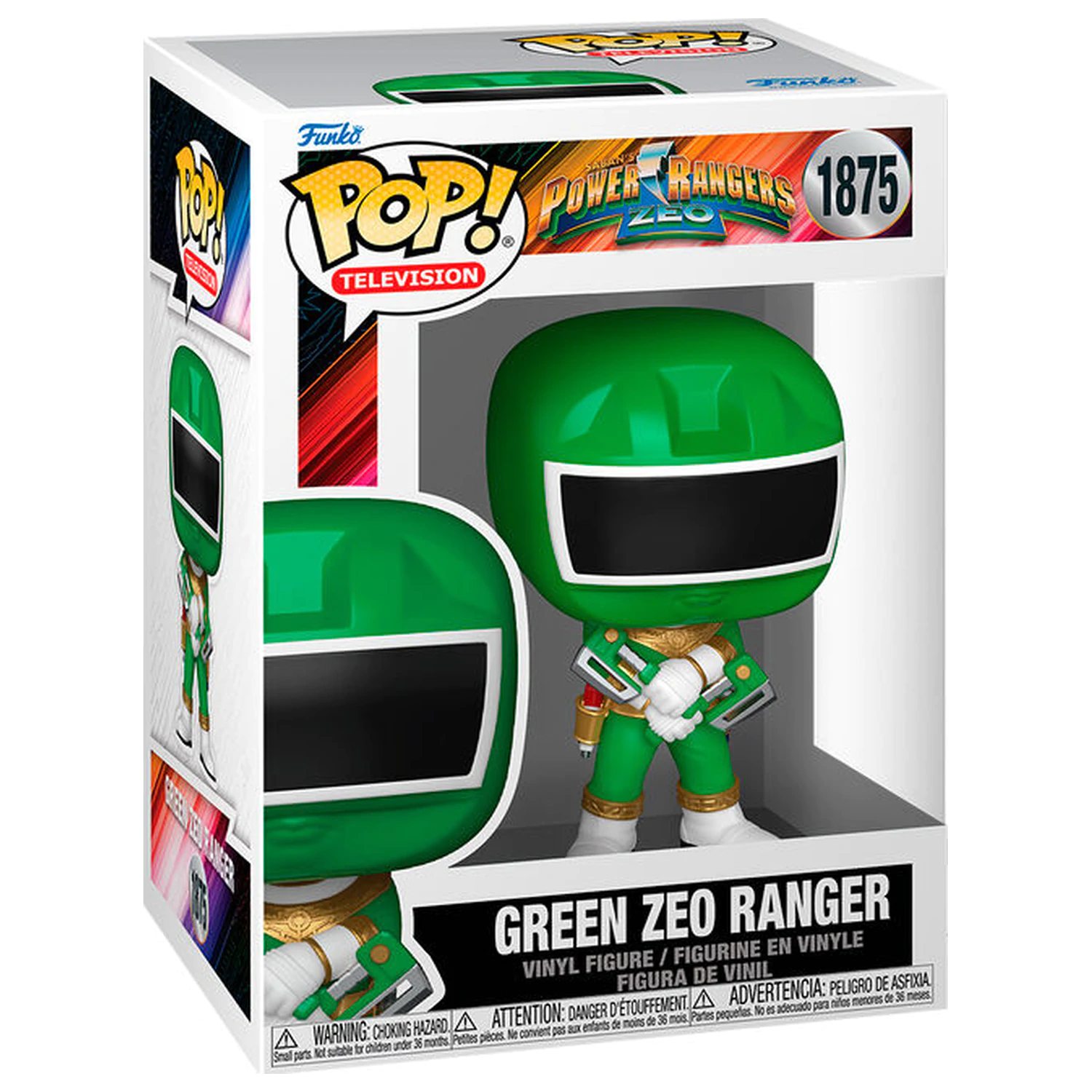 Funko POP Figur Power Rangers Green Zeo Ranger Produktfoto