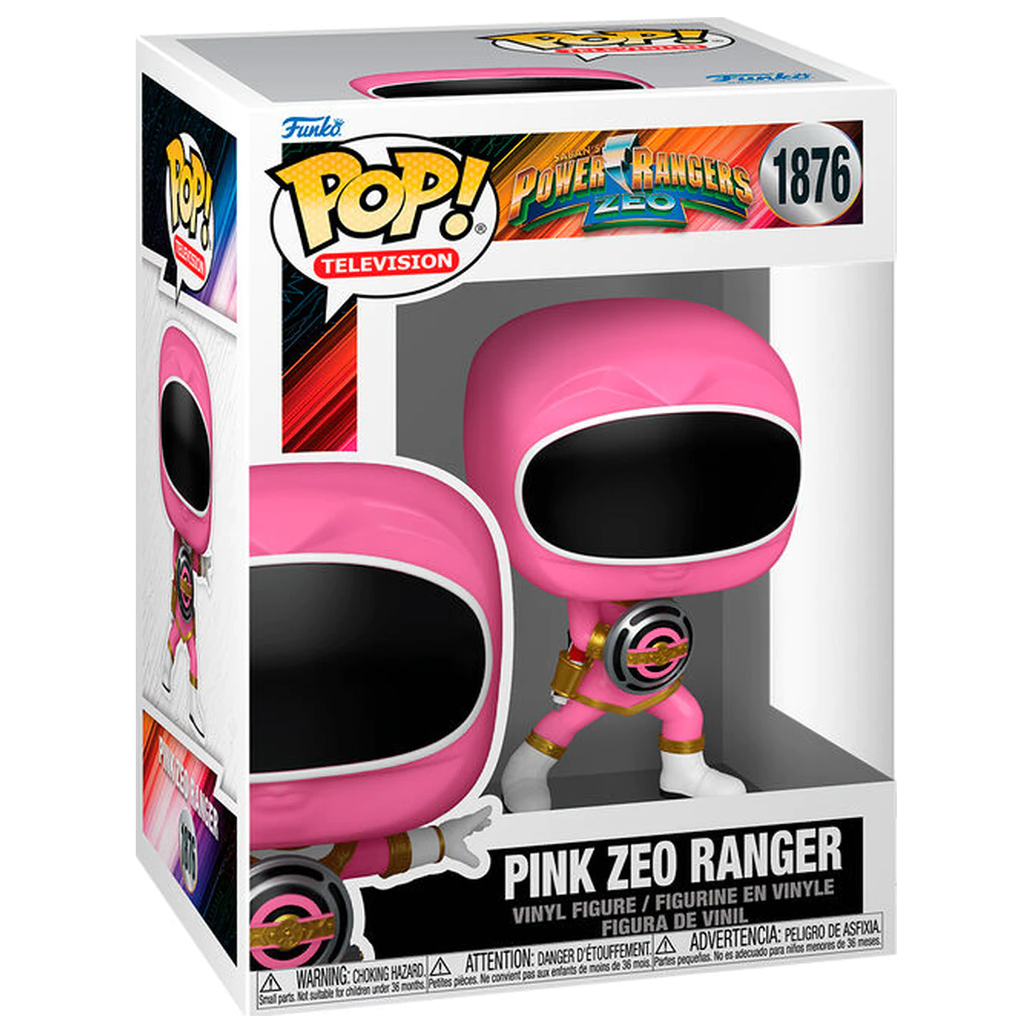 Funko POP Figur Power Rangers Pink Zeo Ranger Produktfoto