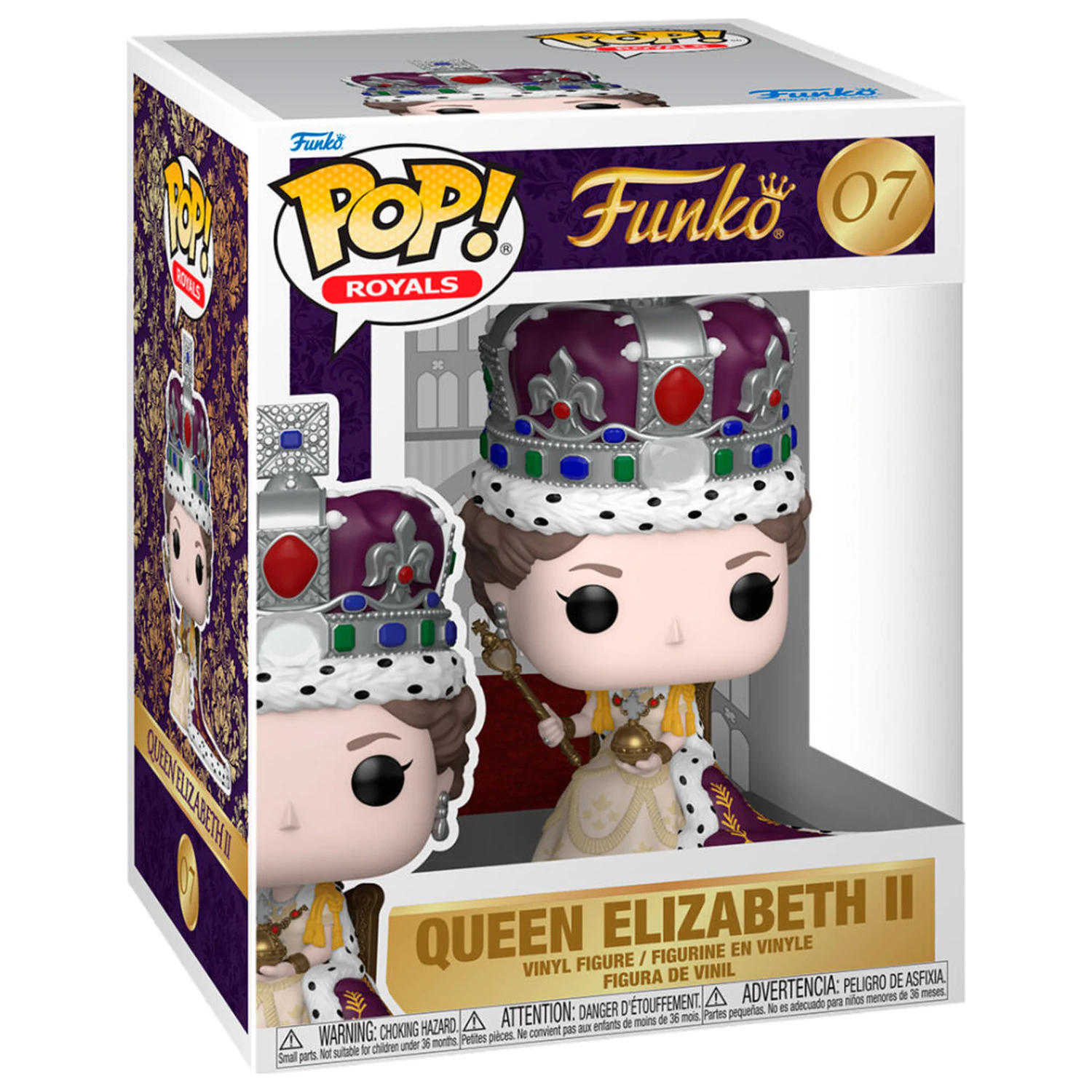 Funko POP Figur Premium Queen Elizabeth II Produktfoto