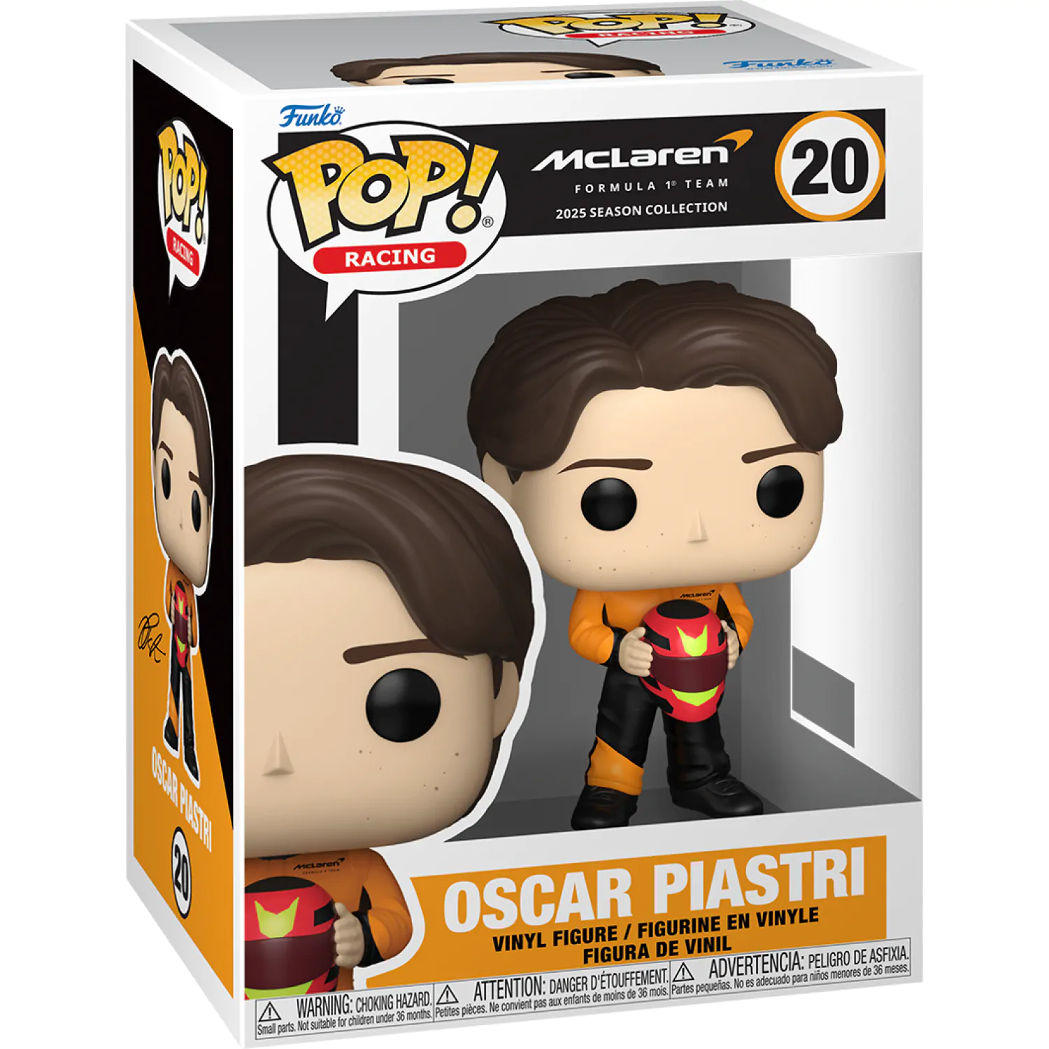 Funko POP Figur Racing McLaren Oscar Piastri Produktfoto