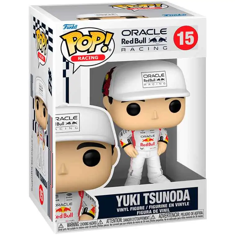 Funko POP Figur Racing Oracle Red Bull Yuki Tsunoda Produktfoto