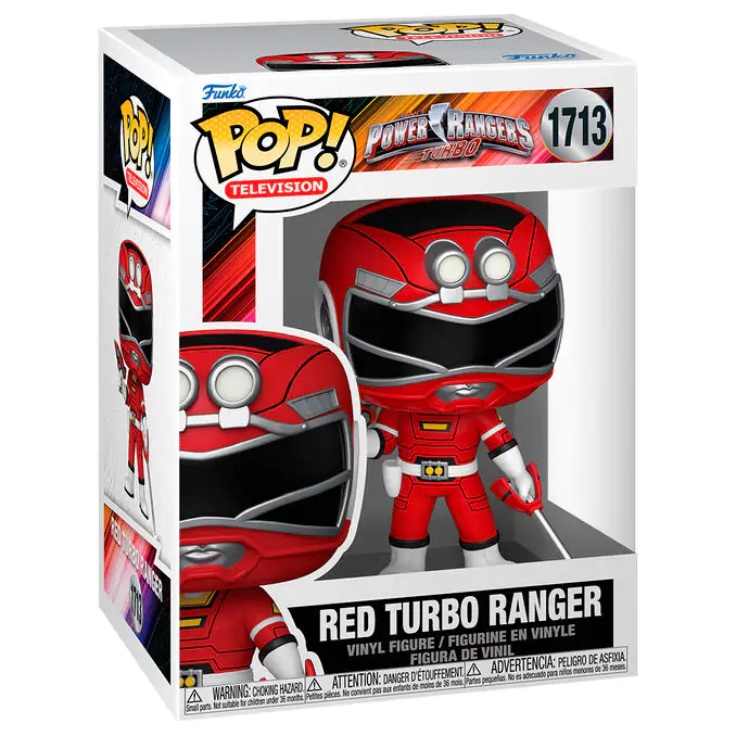 Funko POP! Figur Rangers Turbo - Red Turbo Ranger Produktfoto