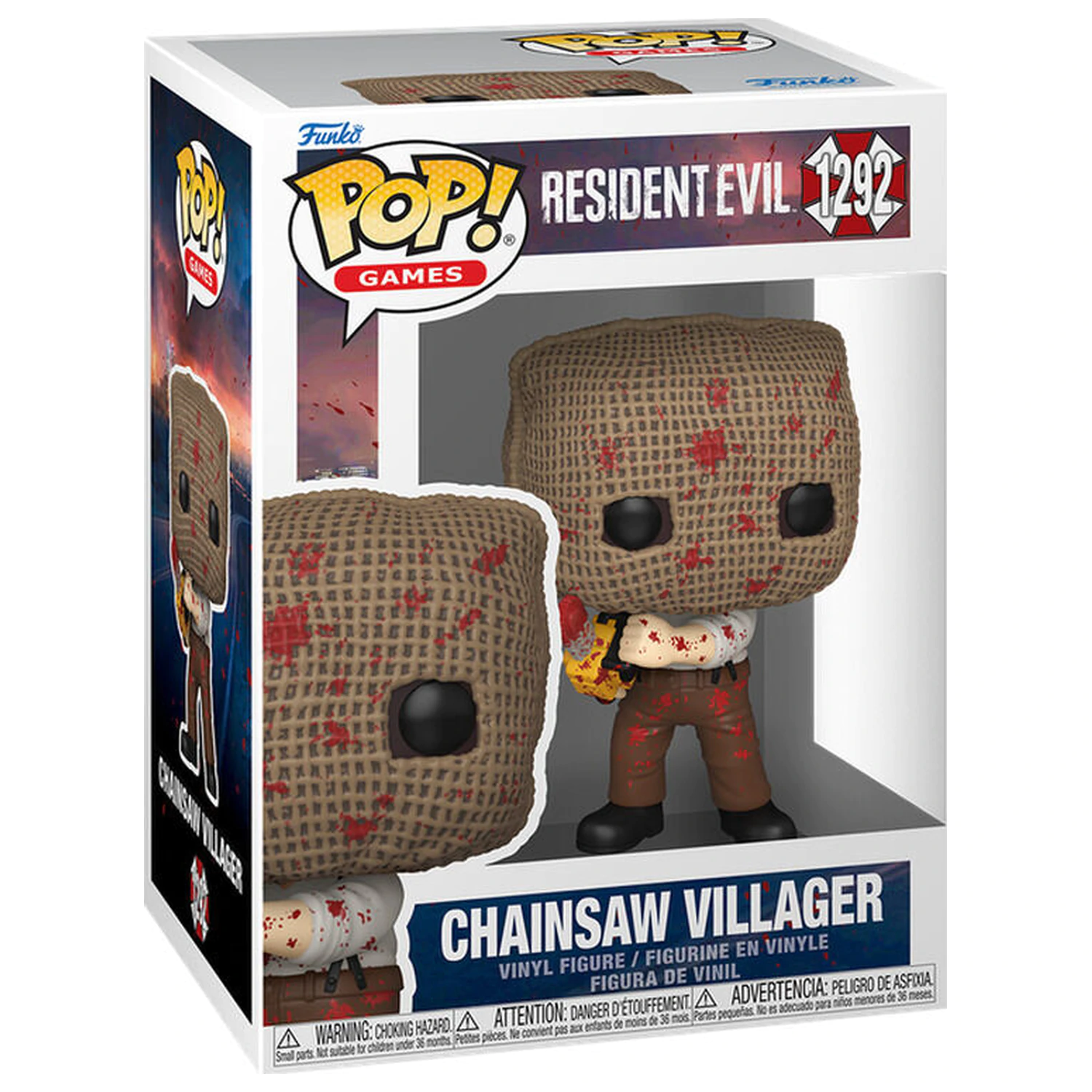 Funko POP! Figur Resident Evil Chainsaw Villager Produktfoto