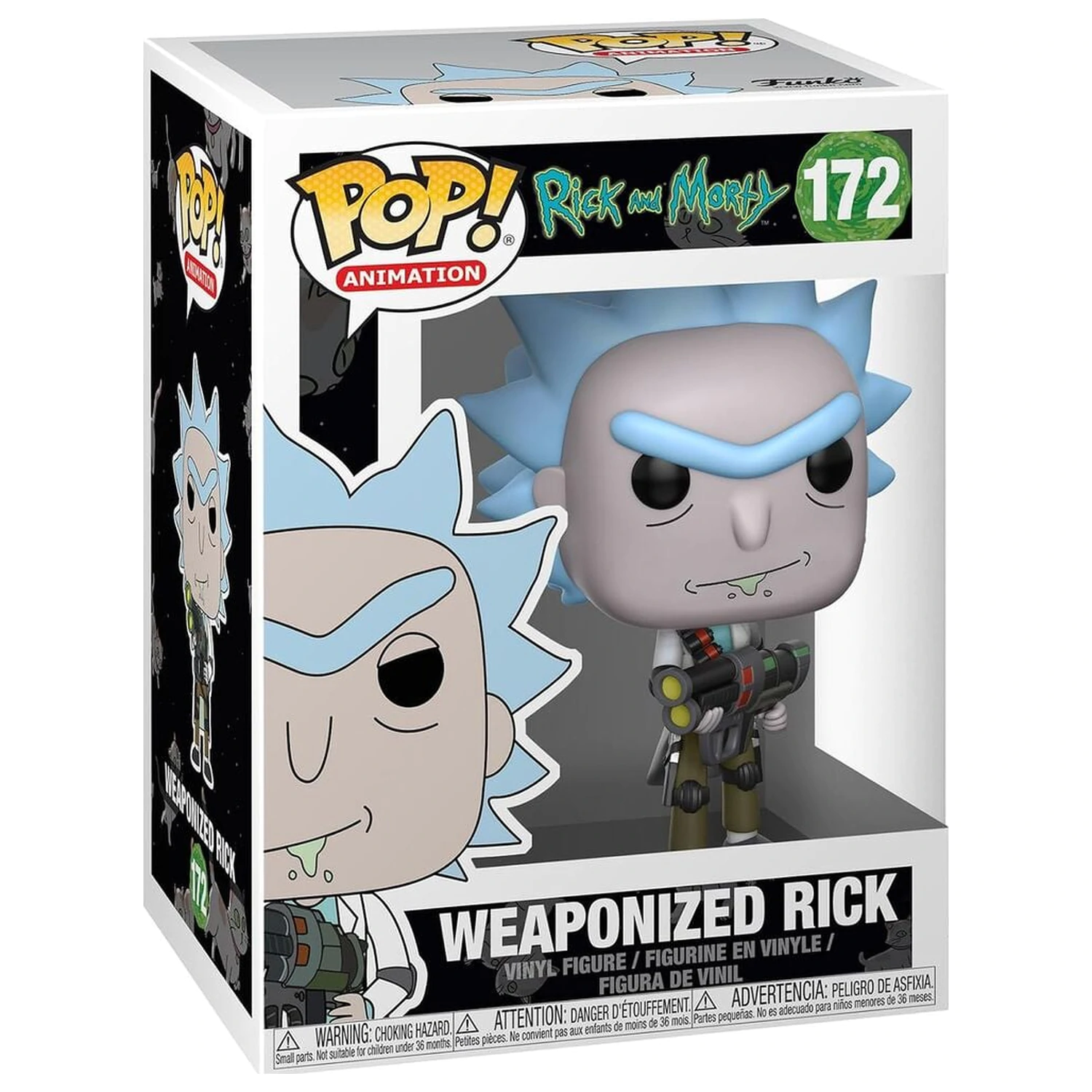 Funko POP Figur Rick and Morty Weaponized Rick Produktfoto