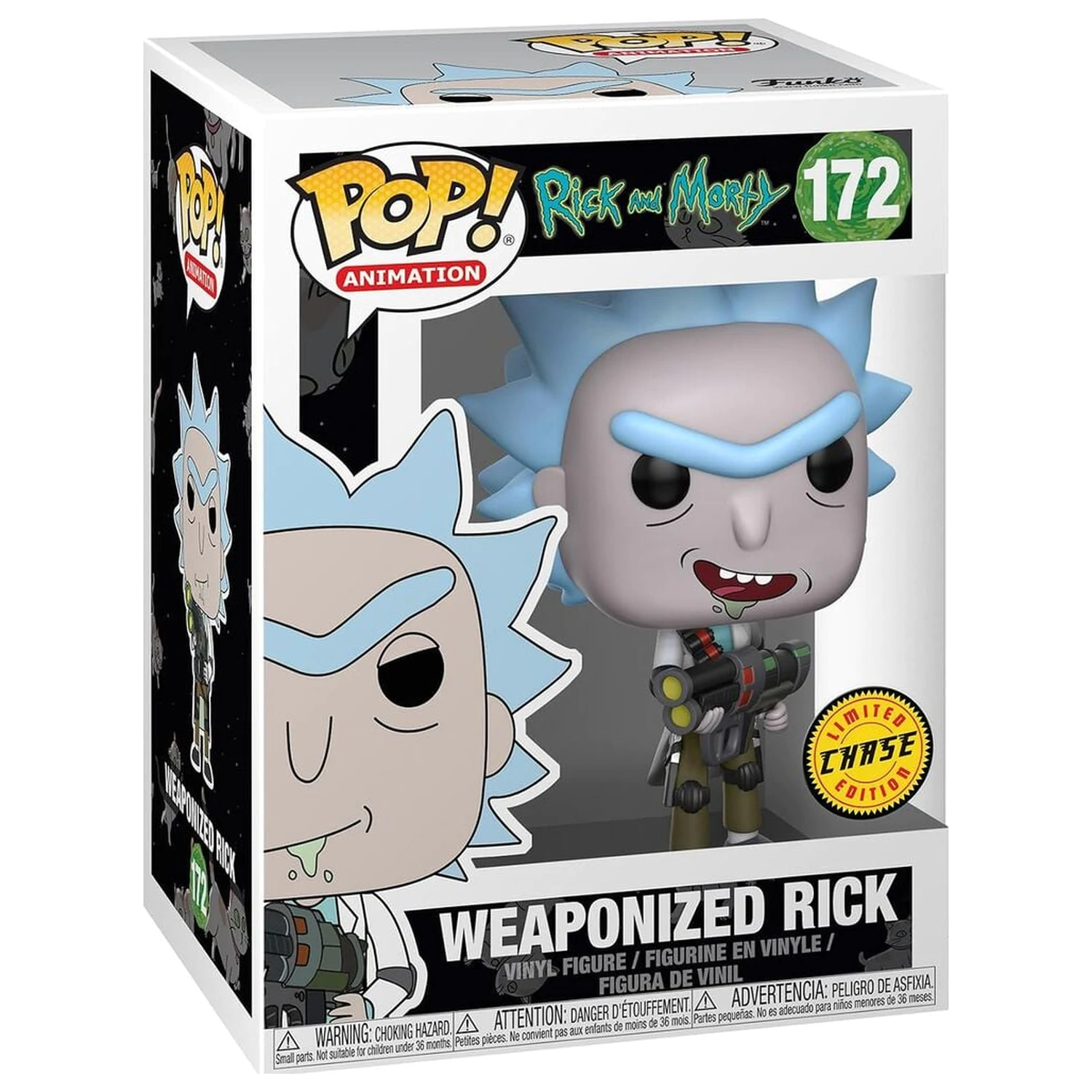 Funko POP Figur Rick & Morty Weaponized Rick Chase Produktfoto