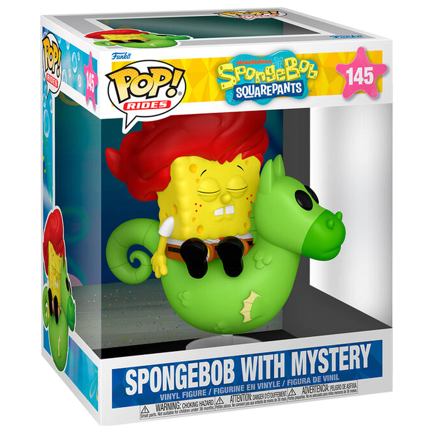 Funko POP Figur Rides Deluxe SpongeBob SquarePants Spongebob mit Mystery Produktfoto