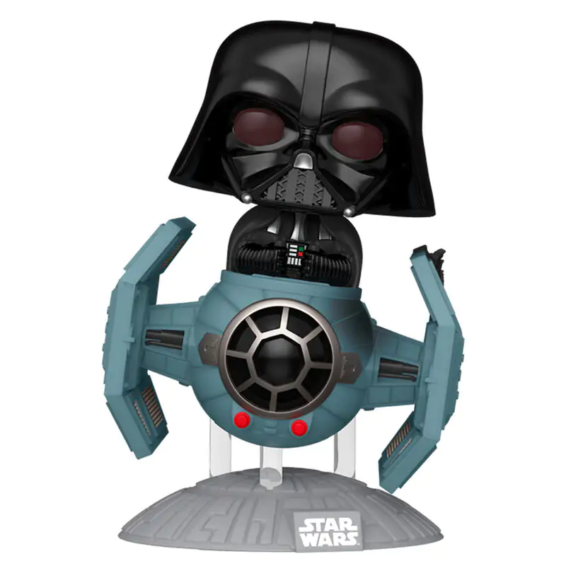 Funko POP Figur Rides Deluxe Star Wars Darth Vader with Tie Advanced Starfighter Produktfoto