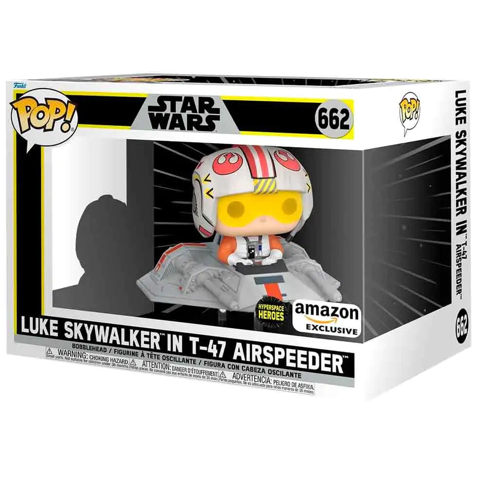 Funko POP Figur Rides Star Wars Luke Skywalker in T-47 Airspeeder Exclusive Produktfoto