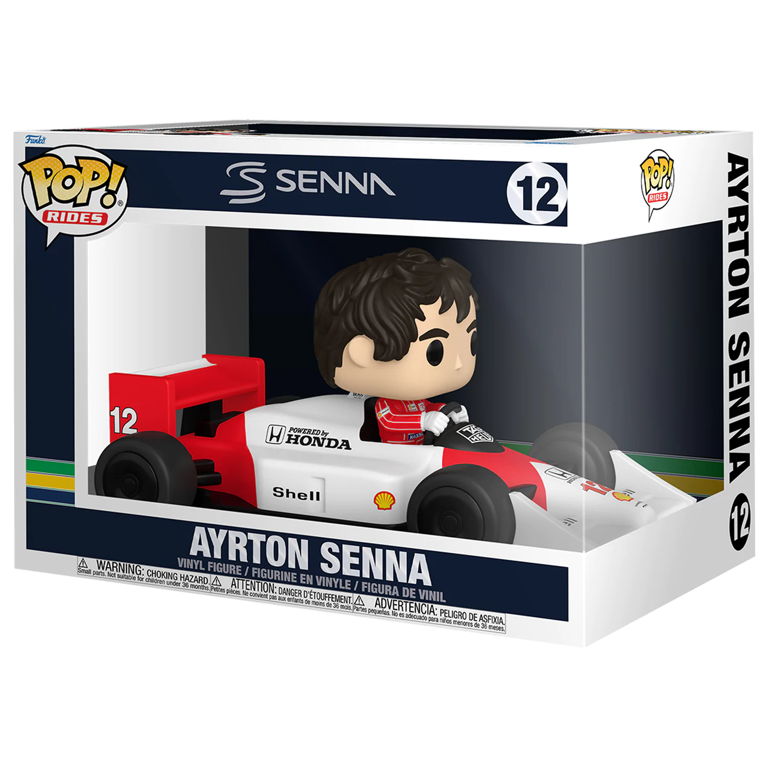 Funko POP Figur Rides Super Deluxe Formula 1 McLaren Ayrton Senna Produktfoto
