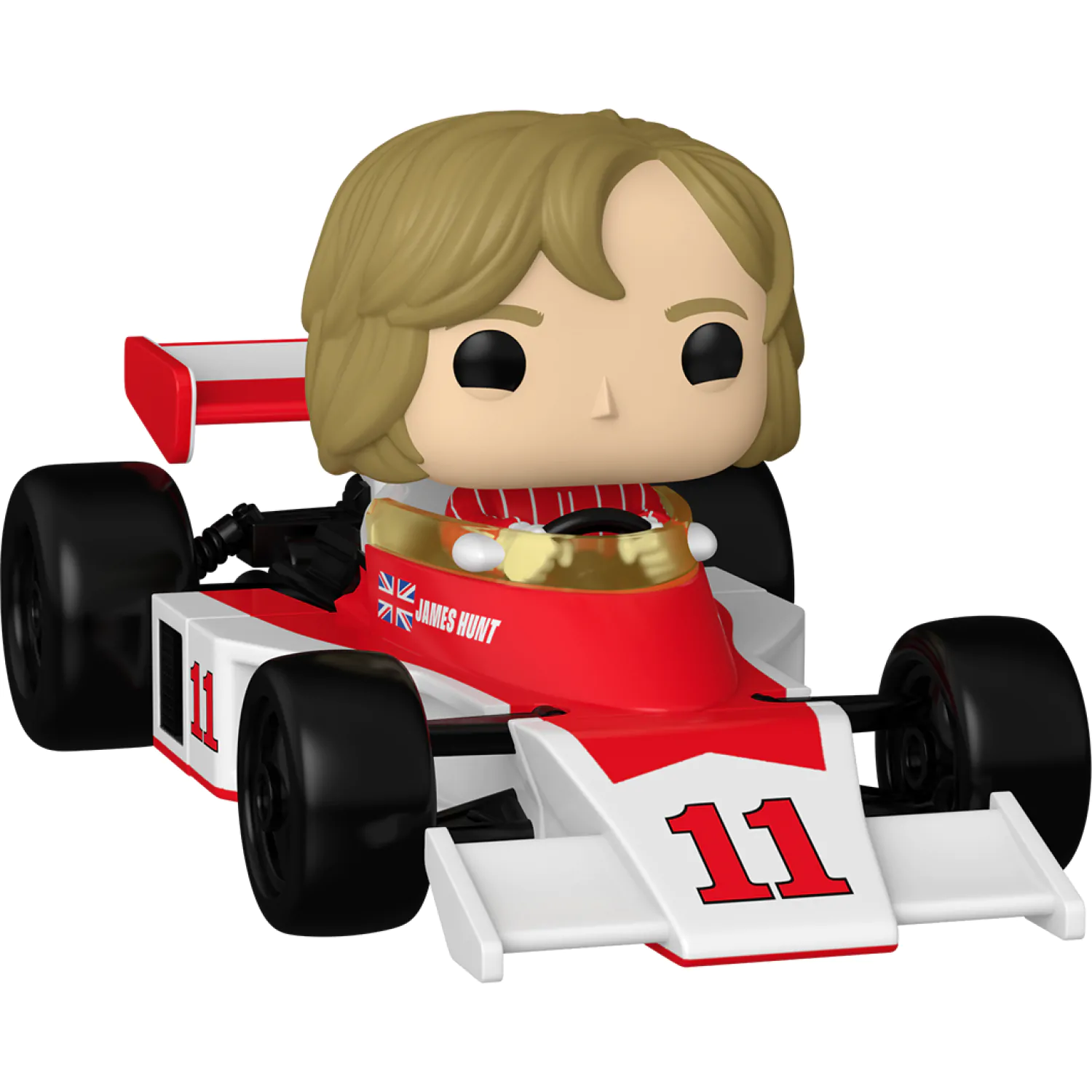 Funko POP Figur Rides Super Deluxe Racing James Hunt mit McLaren M23D Produktfoto