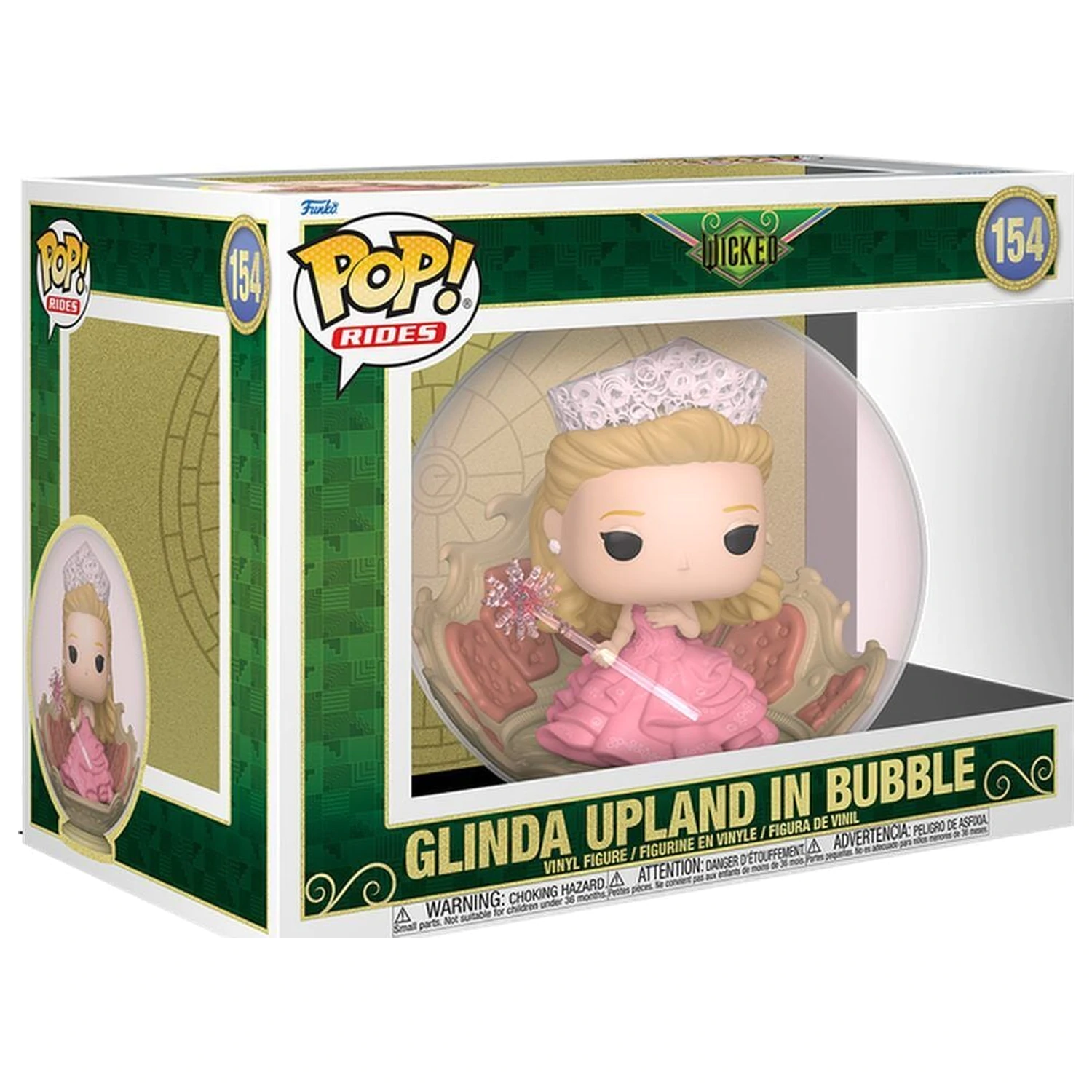 Funko POP Figur Rides Wicked Glinda Upland in Bubble Produktfoto