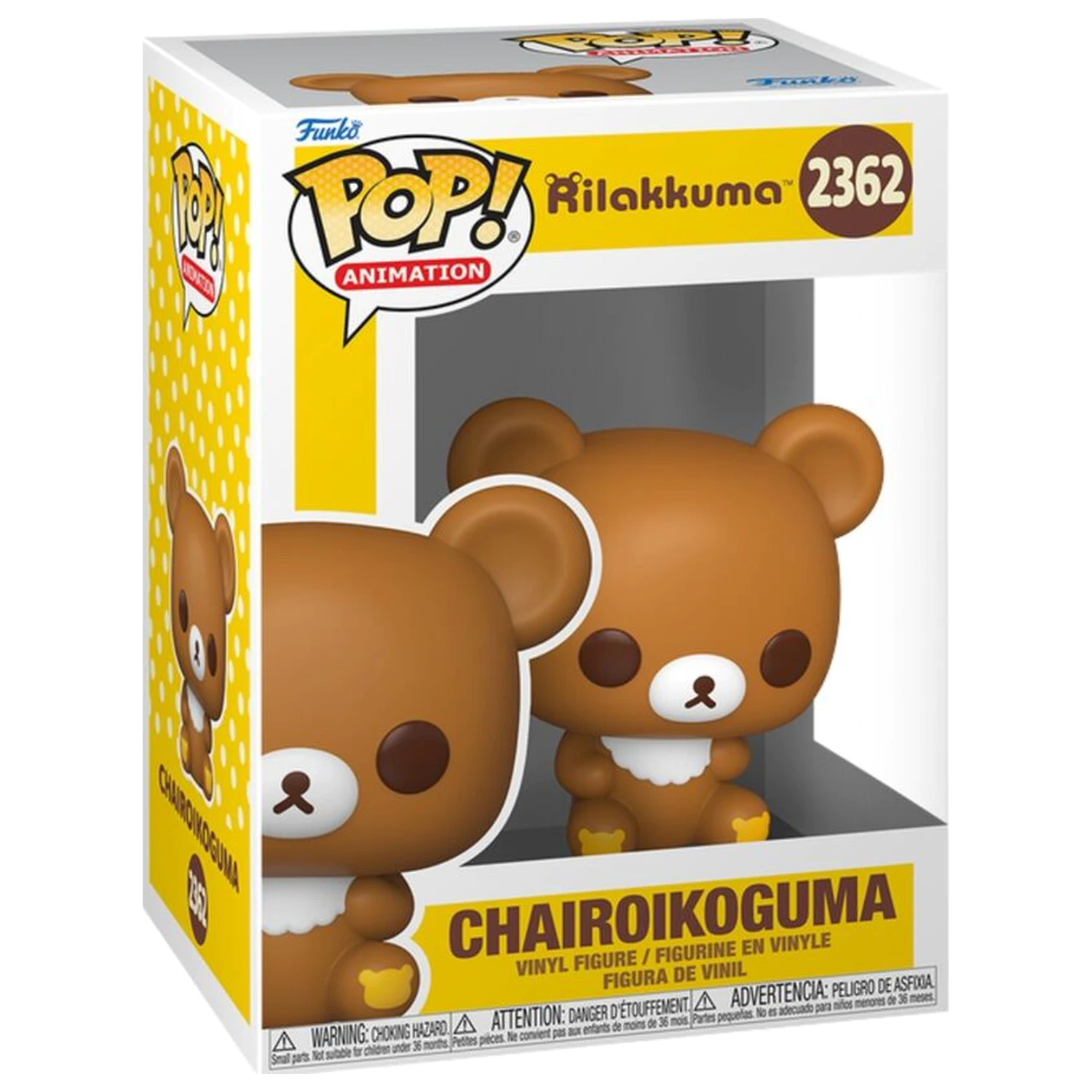 Funko POP Figur Rilakkuma Chairoikoguma Produktfoto