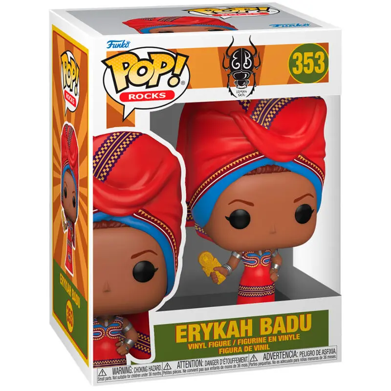 Erykah Badu POP! Rocks Vinyl Figur Erykah Badu(Tyrone) 9 cm termékfotó