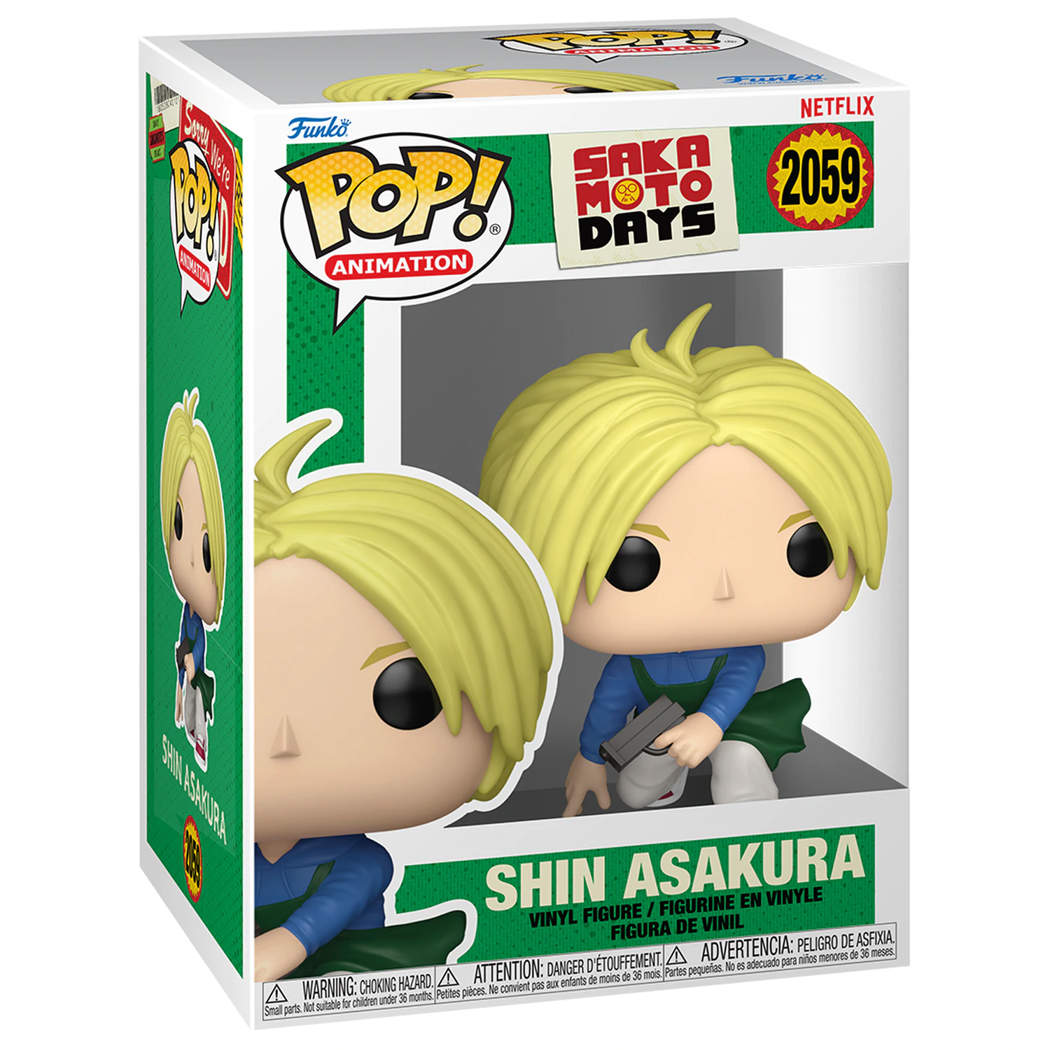 Funko POP Figur Sakamoto Days Shin Asakura Produktfoto