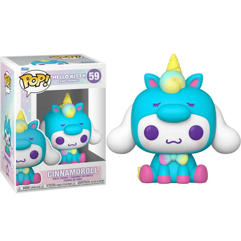 Hello Kitty and Friends POP! Sanrio Vinyl Figur Cinnamoroll 9 cm Produktfoto