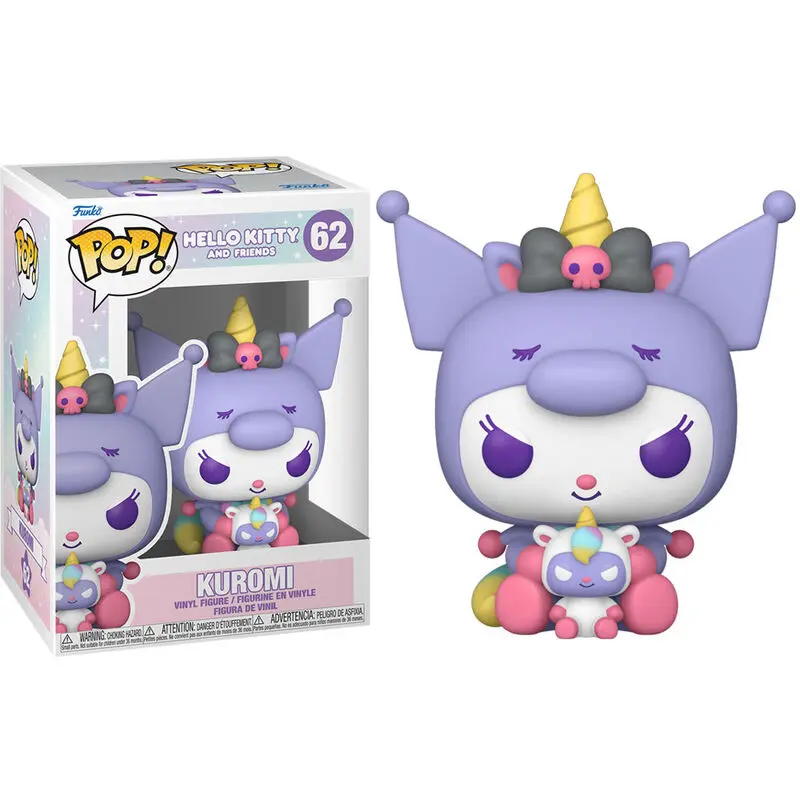 Hello Kitty and Friends POP! Sanrio Vinylfigur Kuromi 9 cm Produktfoto