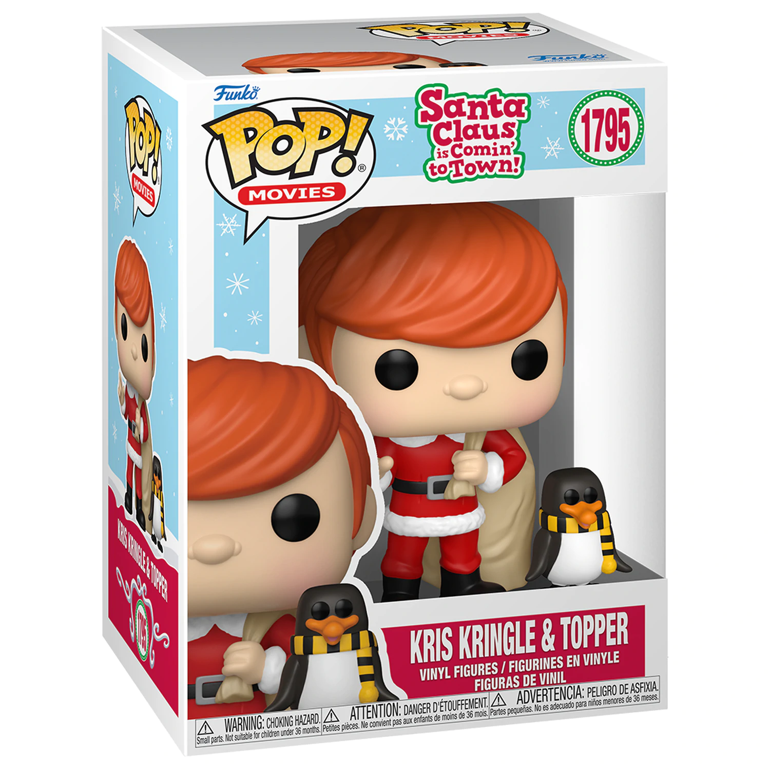 Funko POP Figur Santa Claus is Comin to Town! Kris Kringle & Topper Produktfoto