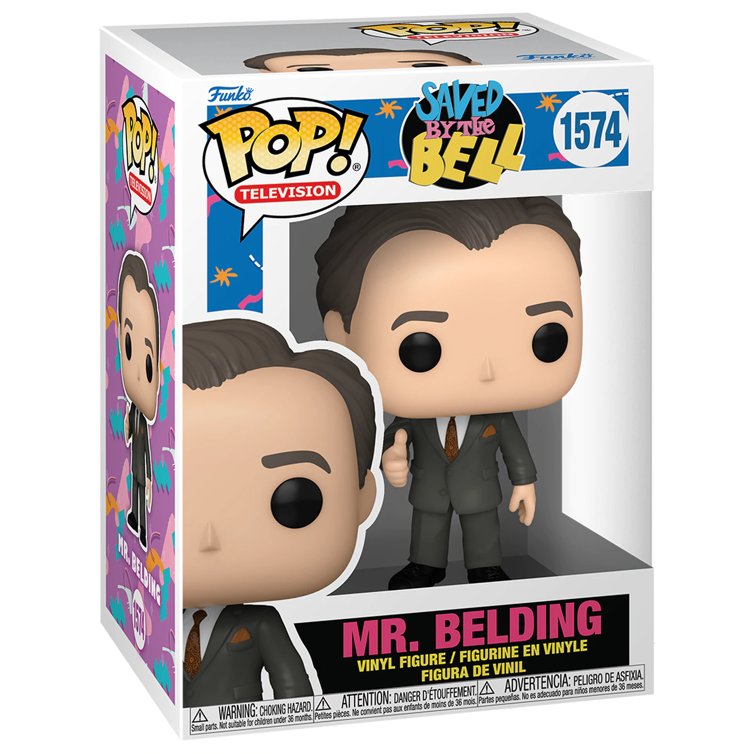 Funko POP Figur Saved By the Bell Mr. Belding Produktfoto