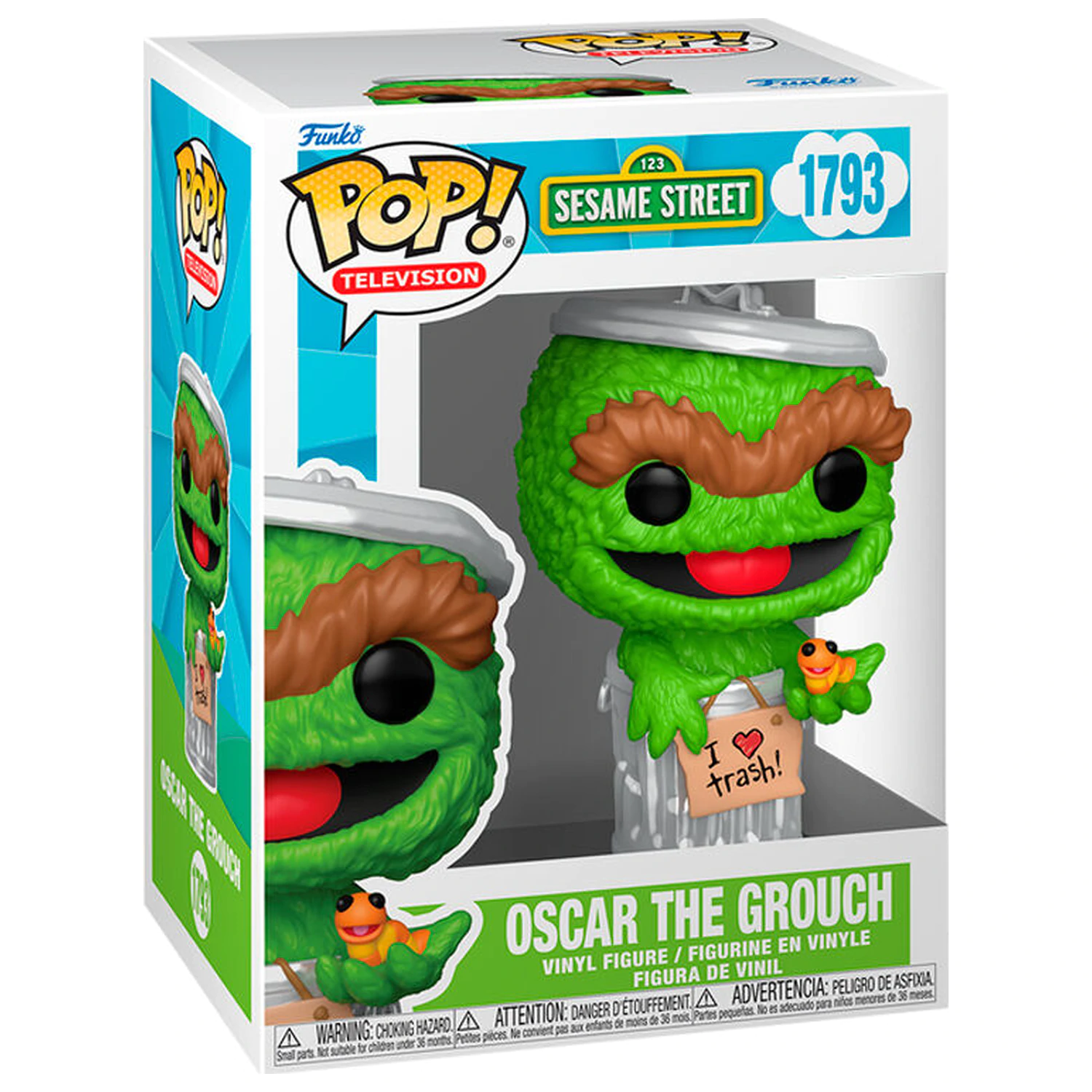 Funko POP Figur Sesame Street Oscar the Grouch Produktfoto