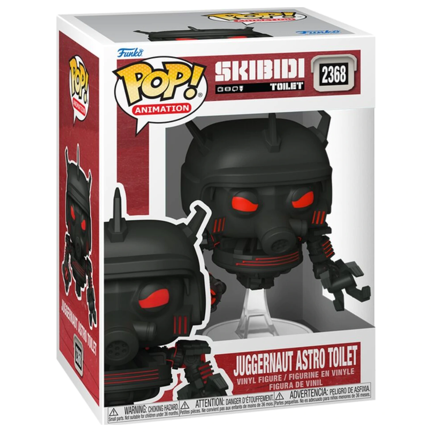 Funko POP Figur Skibidi Toilet Juggernaut Astro Toilet Produktfoto
