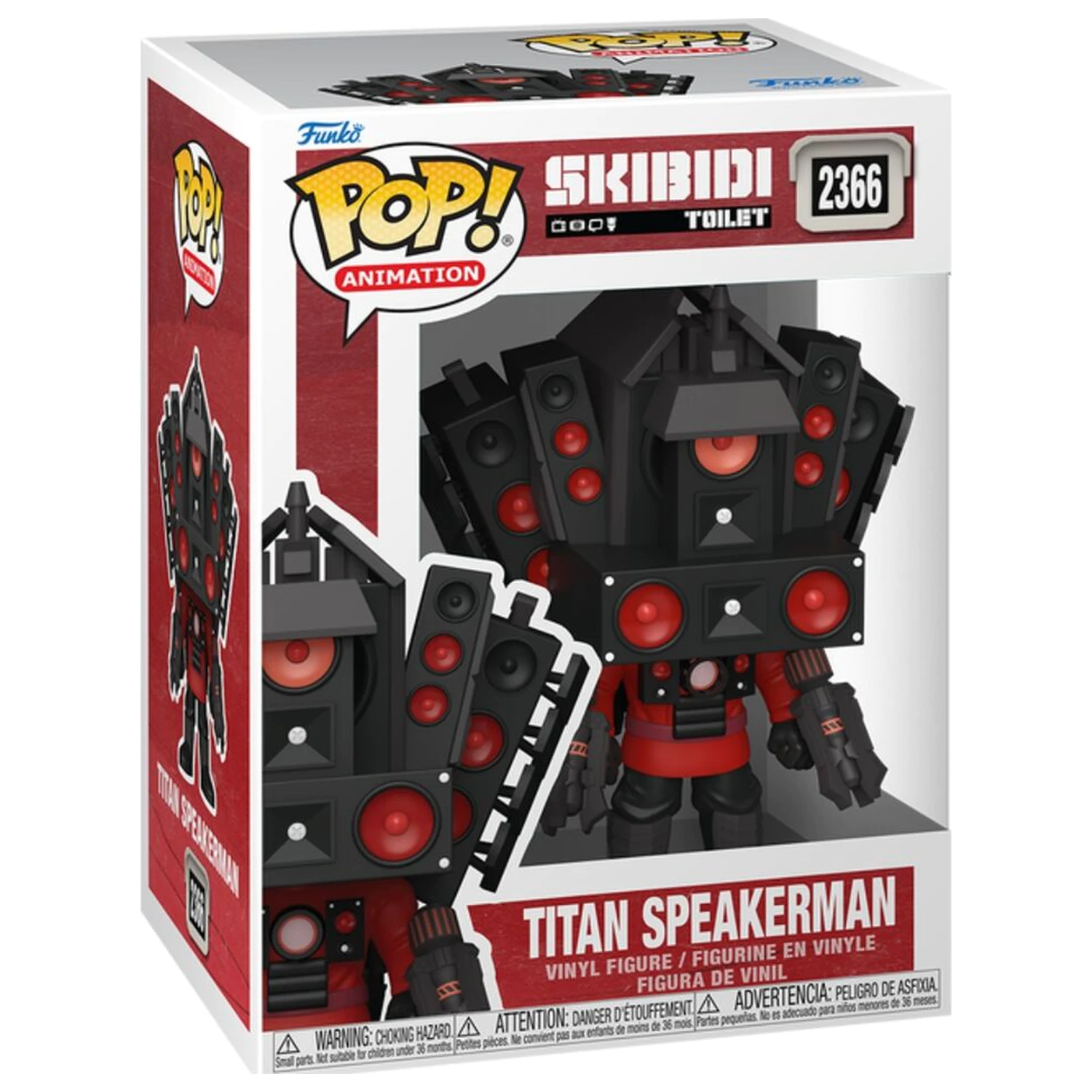 Funko POP Figur Skibidi Toilet Titan Speakerman Produktfoto