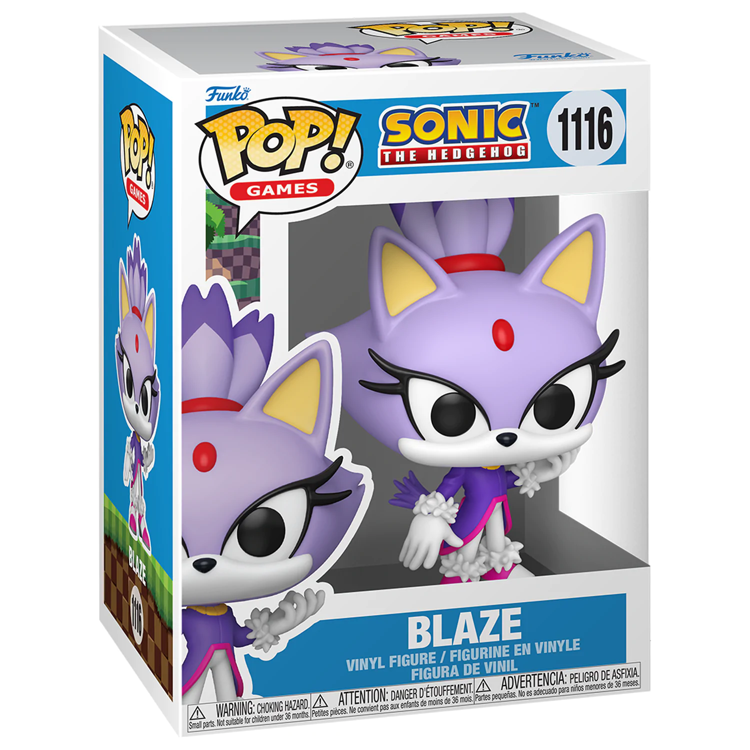 Funko POP! Figur Sonic The Hedgehog Blaze Produktfoto