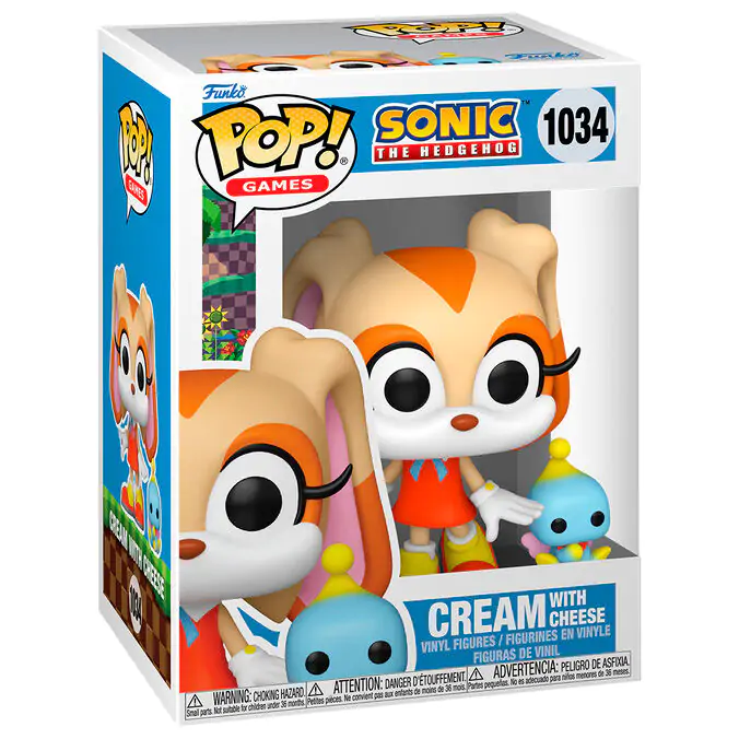 Funko POP Figur Sonic The Hedgehog Cream with Cheese termékfotó