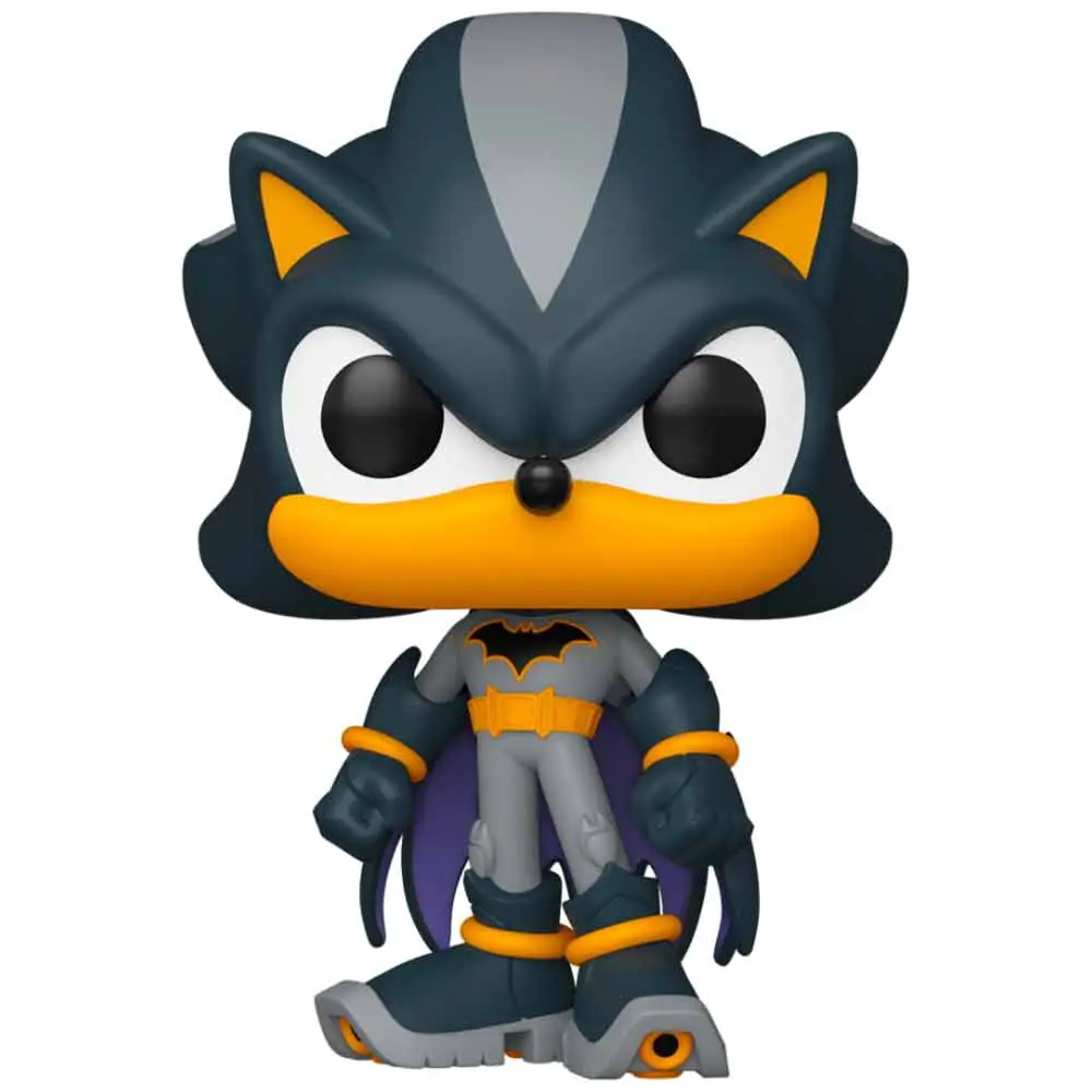 Funko POP Figur Sonic The Hedgehog DC Comics Shadow Batman Exklusiv Produktfoto