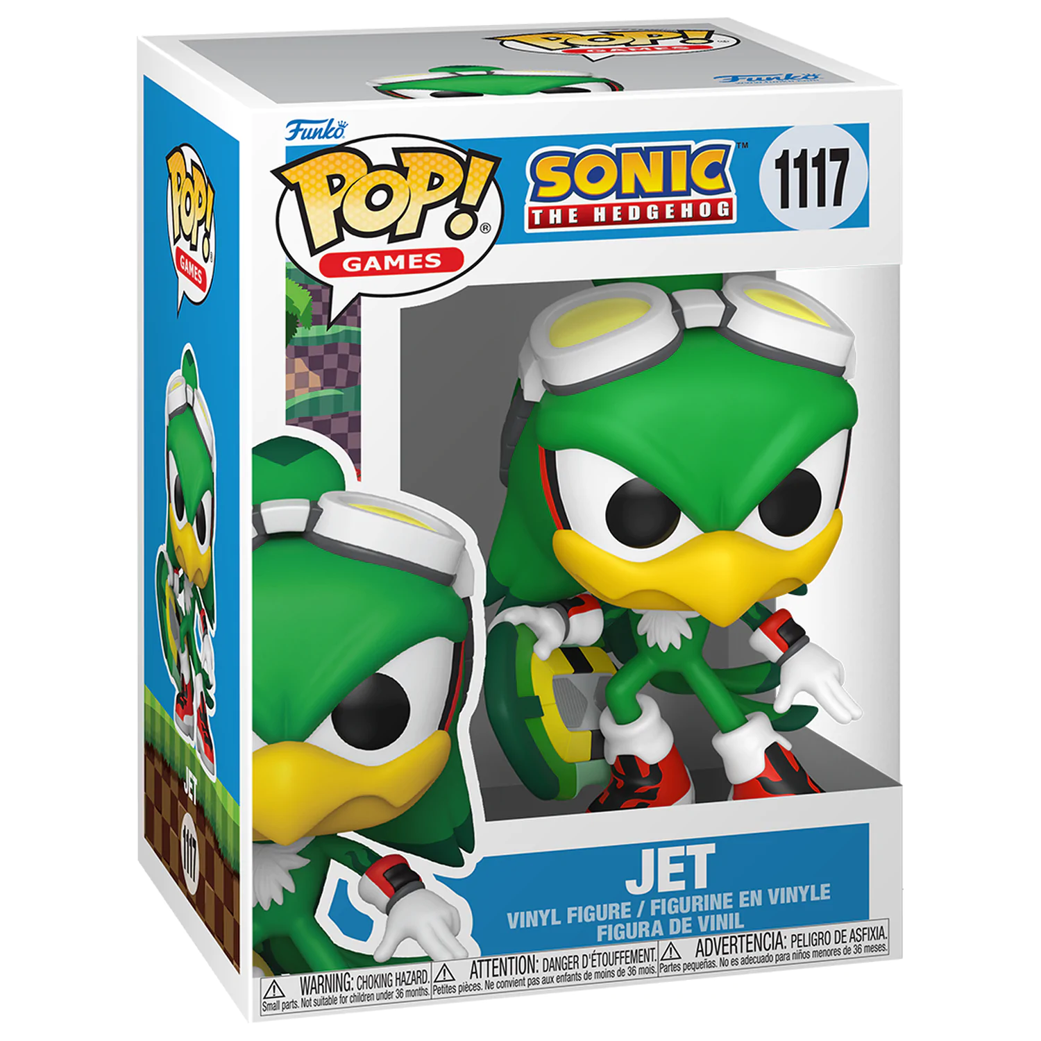 Funko POP! Figur Sonic The Hedgehog Jet Produktfoto