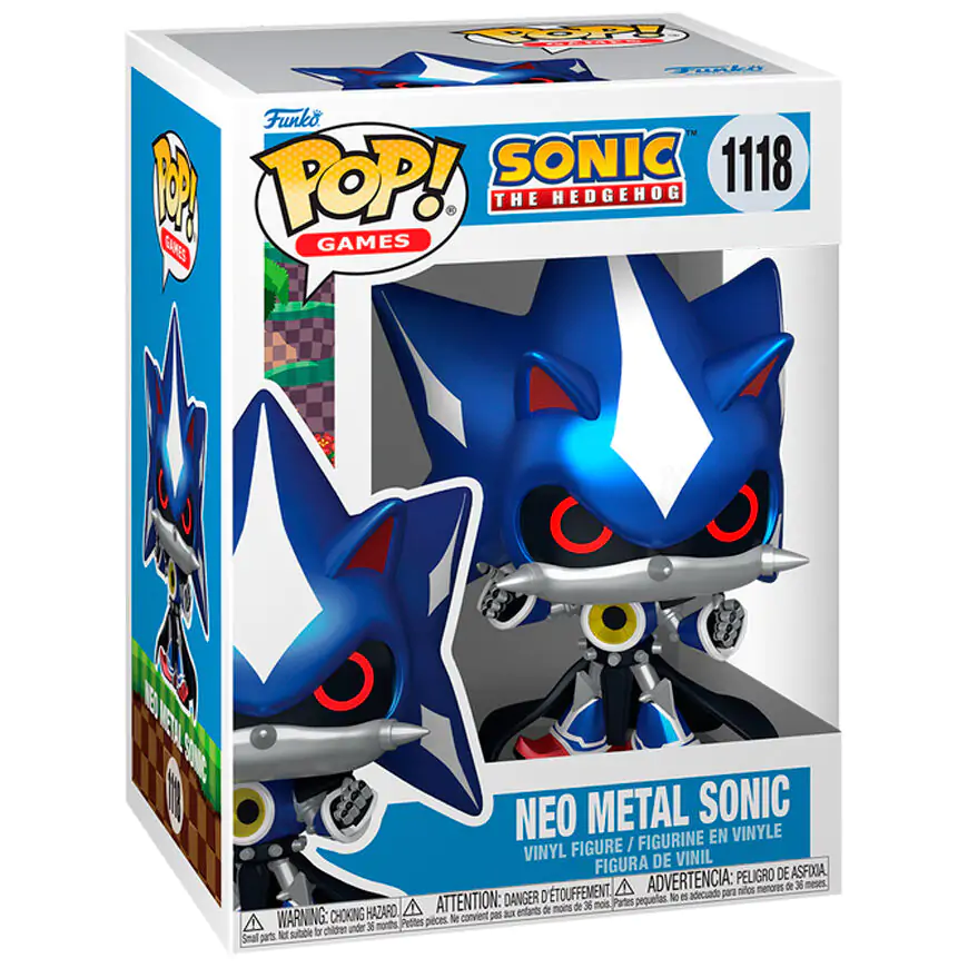 Funko POP! Figur Sonic The Hedgehog Neo Metal Sonic Produktfoto