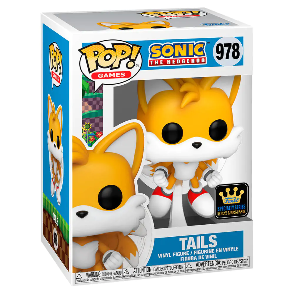 Funko POP Figur Sonic The Hedgehog Tails Exclusive termékfotó