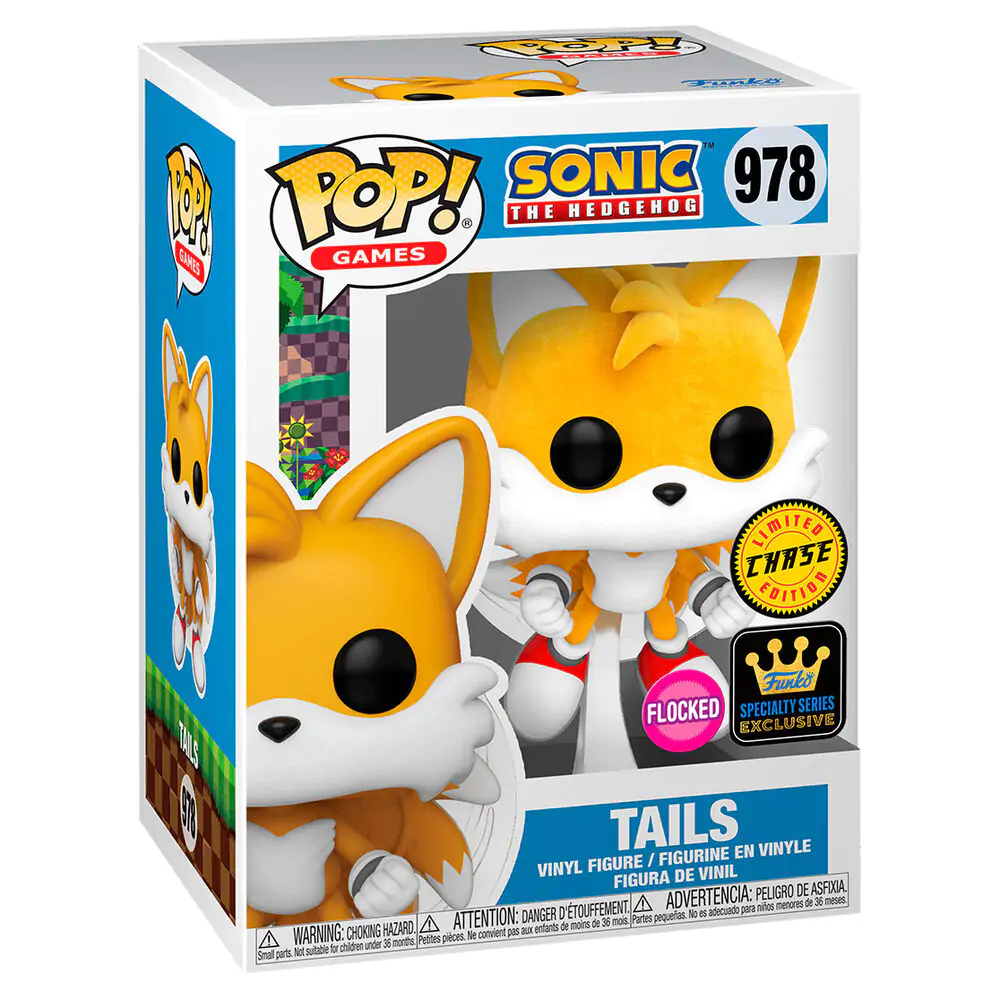 Funko POP Figur Sonic The Hedgehog Tails Exclusive Chase Produktfoto