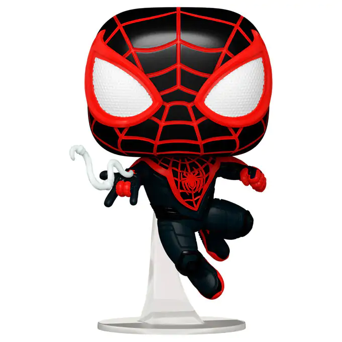 Funko POP Figur Marvel Spiderman 2 Miles Morales Upgraded Suit termékfotó