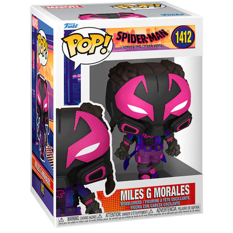 Funko POP Figur Marvel Spiderman Across the Spider-Verse Miles G Morales termékfotó