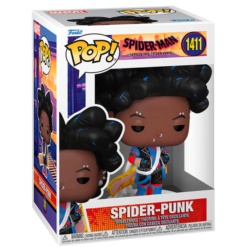 Funko POP Figur Marvel Spiderman Across the Spider-Verse Spider-Punk termékfotó