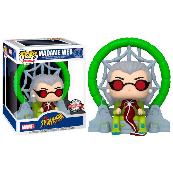 POP Figur Marvel Spiderman Madame Web Exclusive termékfotó