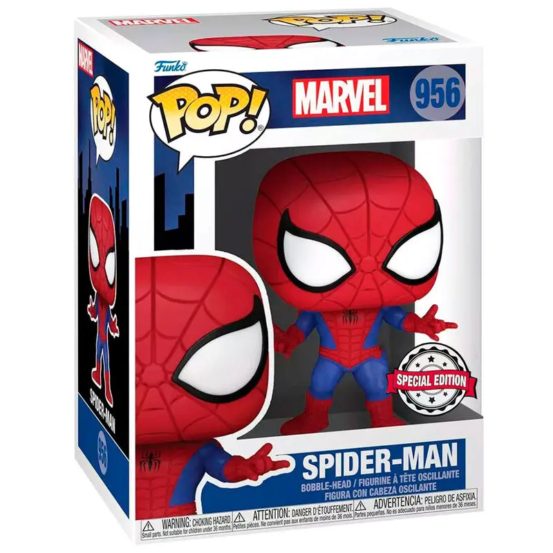 POP Figur Marvel Spiderman - Spiderman Exclusive termékfotó