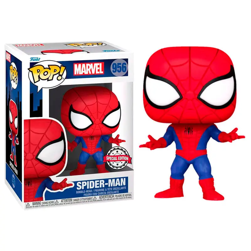 POP Figur Marvel Spiderman - Spiderman Exclusive termékfotó