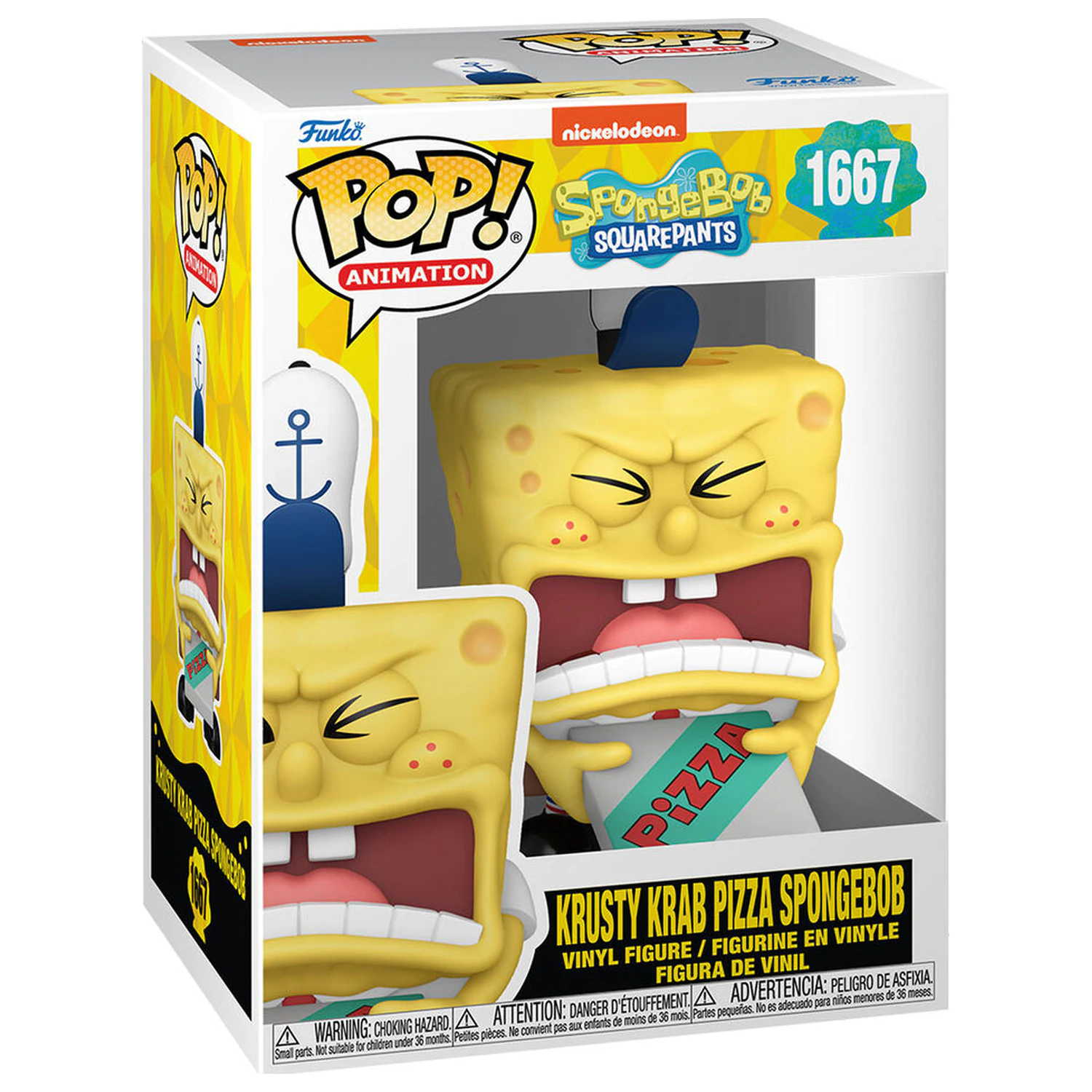 Funko POP Figur Sponge Bob Krusty Krab Pizza Spongebob Produktfoto