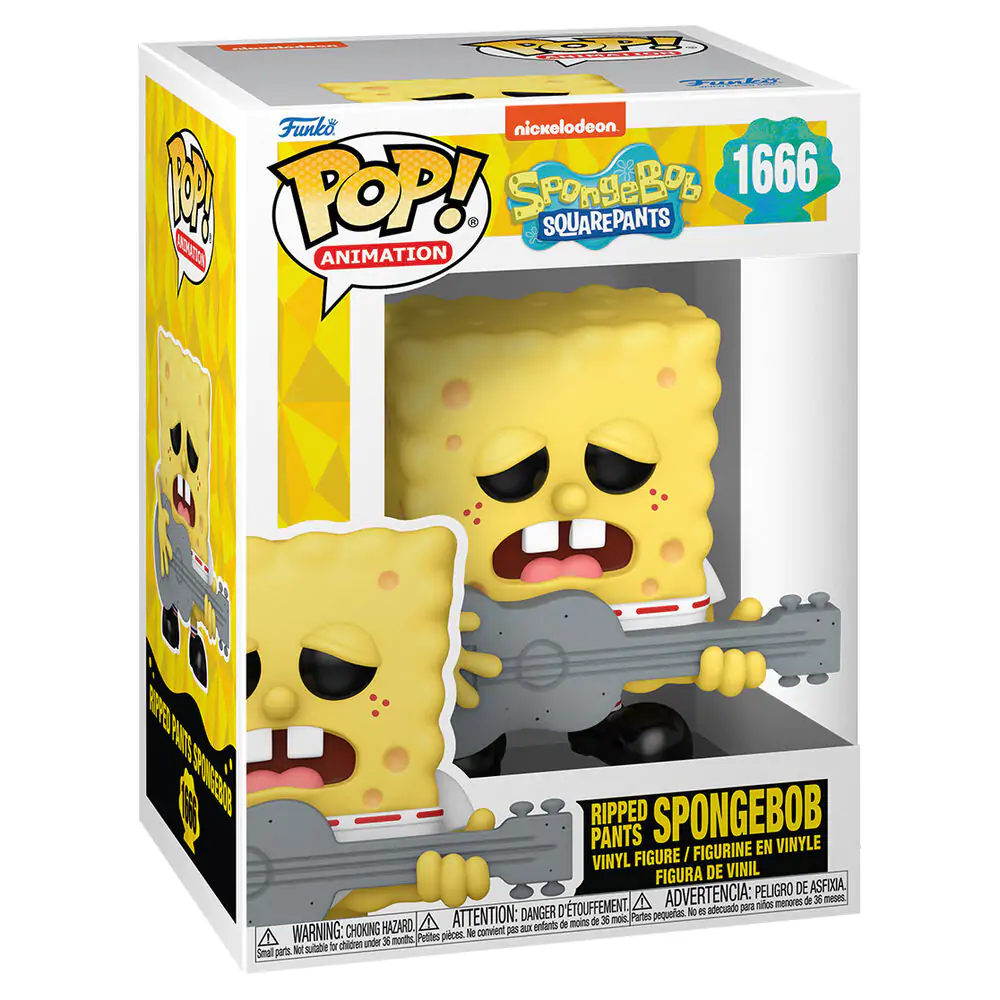 Funko POP Figur Sponge Bob - Spongebob Ripped Pants termékfotó