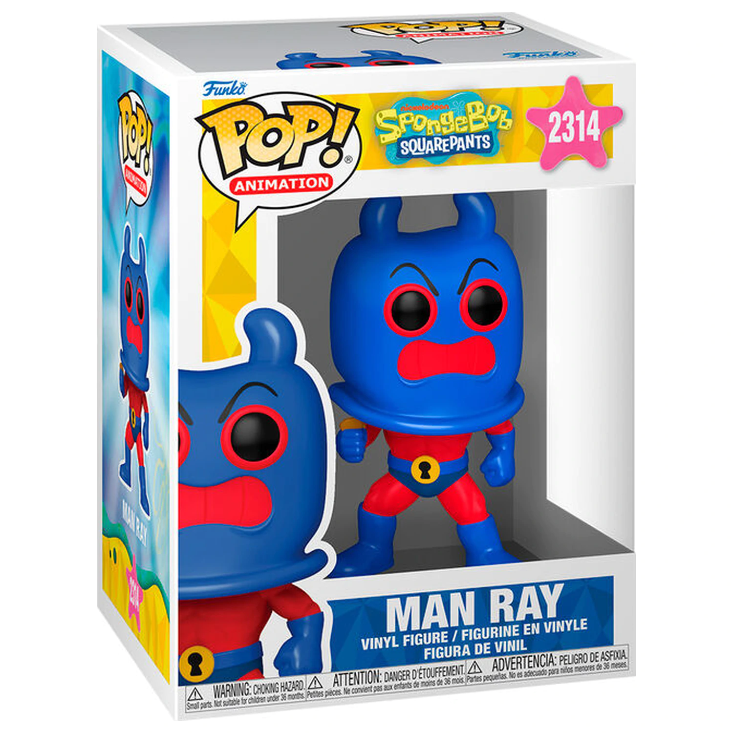 Funko POP Figur SpongeBob SquarePants Man Ray Produktfoto