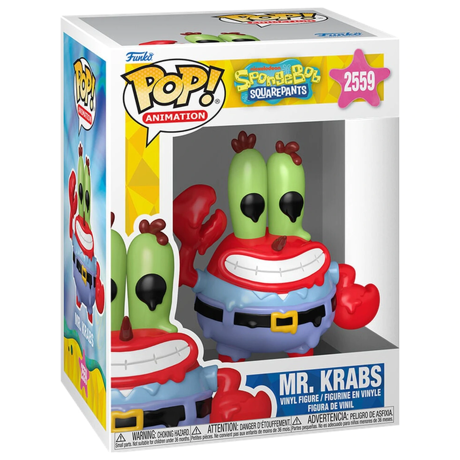 Funko POP Figur SpongeBob SquarePants Mr. Krabs Produktfoto