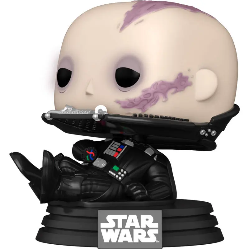 Star Wars Return of the Jedi 40th Anniversary POP! Vinyl Figur Vader (Unmasked) 9 cm Produktfoto