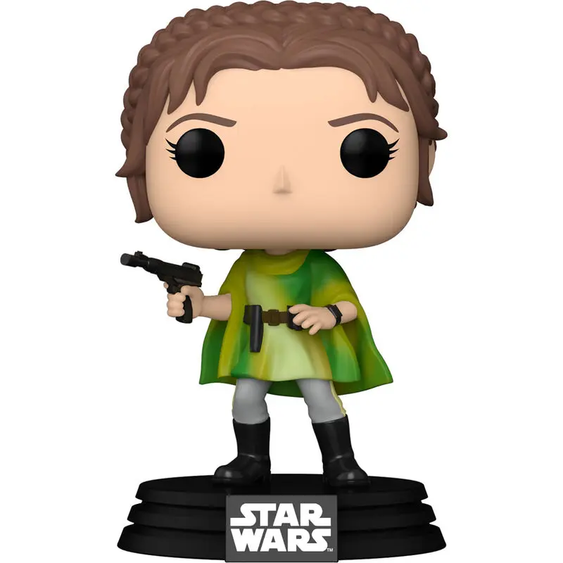 Star Wars Return of the Jedi 40th Anniversary POP! Vinyl Figur Leia (BH) 9 cm Produktfoto